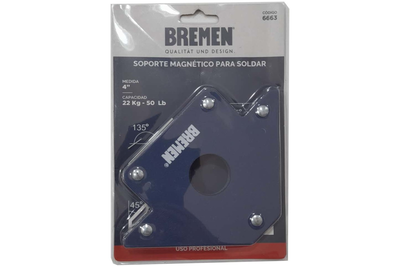 ESCUADRA MAGNETICO PARA SOLDAR 4" BREMEN 6663