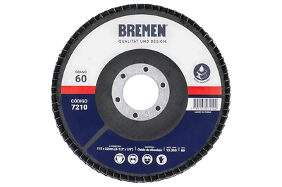 *DISCO FLAP 4 1/2" #60 BREMEN 7210