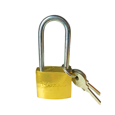 CANDADO BRONCEADO ARO LARGO 32MM