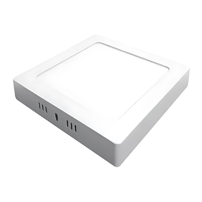 LED PLAFON CUADRADO BASE 12W FRIA CANDELA