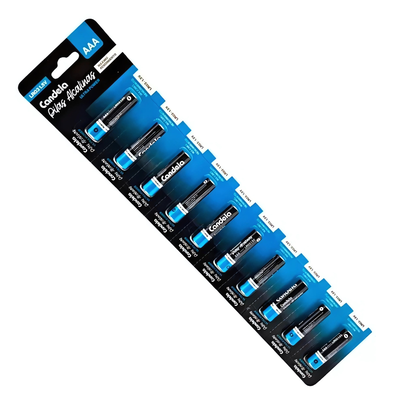 PILA ALCALINA AAA X10 UNI CANDELA
