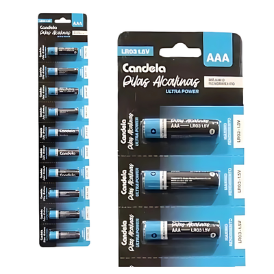 PILA ALCALINA AA X10 UNI CANDELA