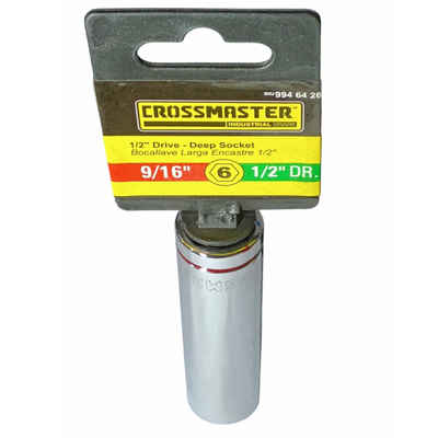 BOCALLAVE CROSS HEX.LARGA 1/2"- 9/1"