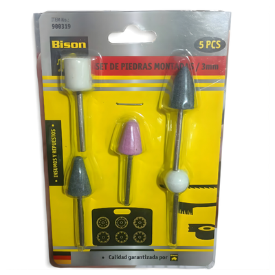 PIEDRA MONTADA CHICA X 5 D80020 BISON