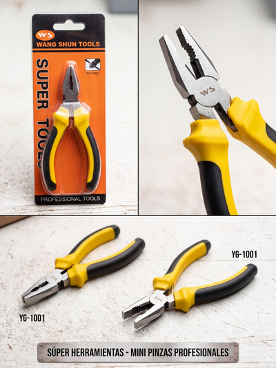 PINZA 4,5 PULG UNIVERSAL AMARILLO 