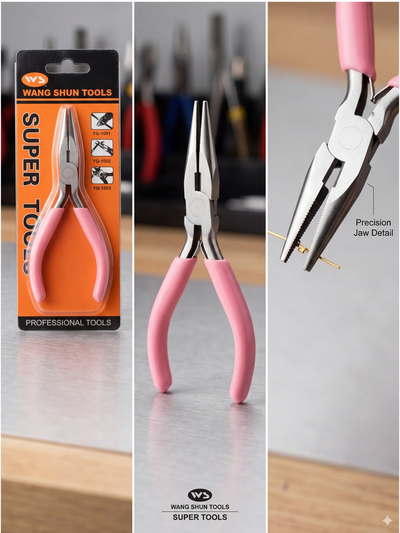 PINZA 4,5 PULG PUNTA ROSA 