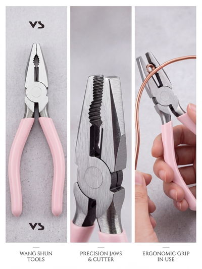 PINZA 4,5 PULG UNIVERSAL ROSA 