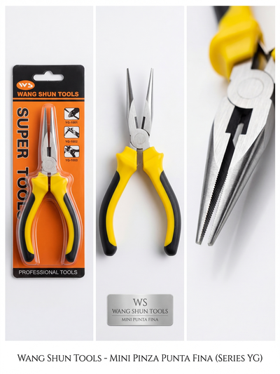 PINZA 4,5 PULG PUNTA AMARILLO 