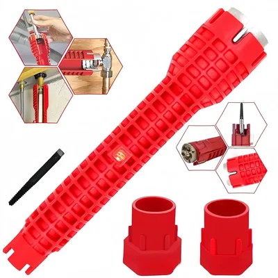 LLAVE GRIFERIA BAJO MESADA 8en1 BISON