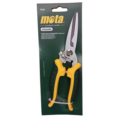 TIJERA MULTIUSO ACERO 200MM MOTA