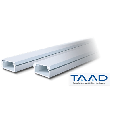 CABLE CANAL 20MMX10MMX2MT C/A TAAD