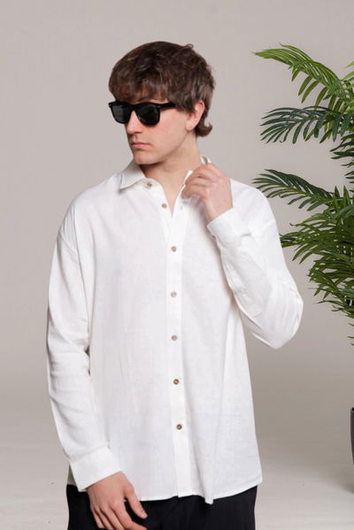 Camisa de lino