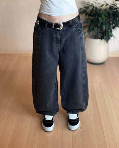 Jean baggy dama