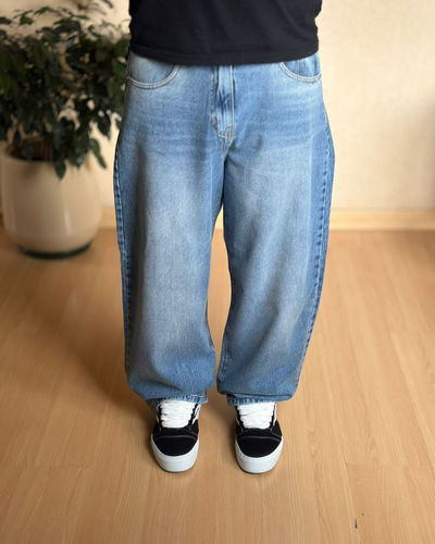 Jean baggy bordado