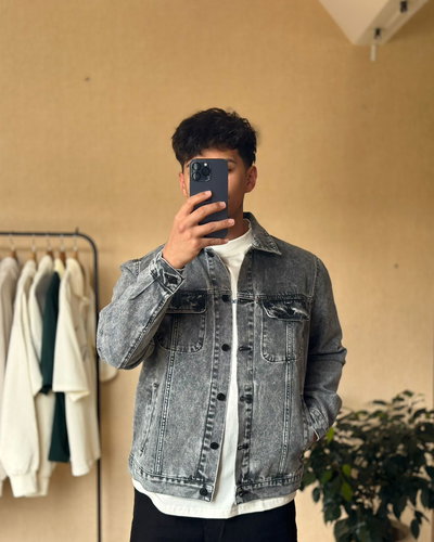 Campera de jean oversize