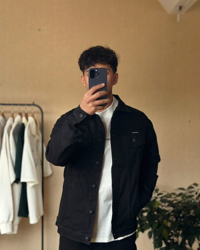 Campera de jean oversize