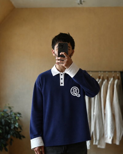 Buzo polo boxy