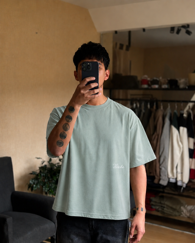 Remera boxy