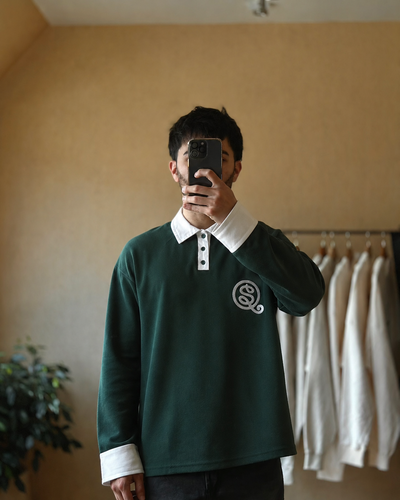 Buzo polo boxy