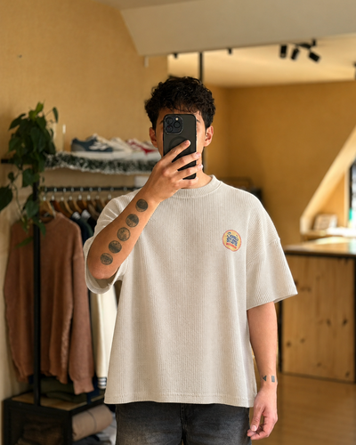 Remera boxy