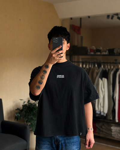 Remera boxy