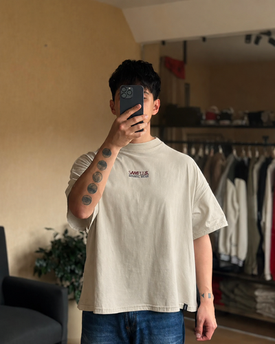 Remera boxy