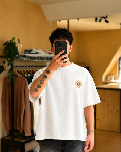 Remera boxy