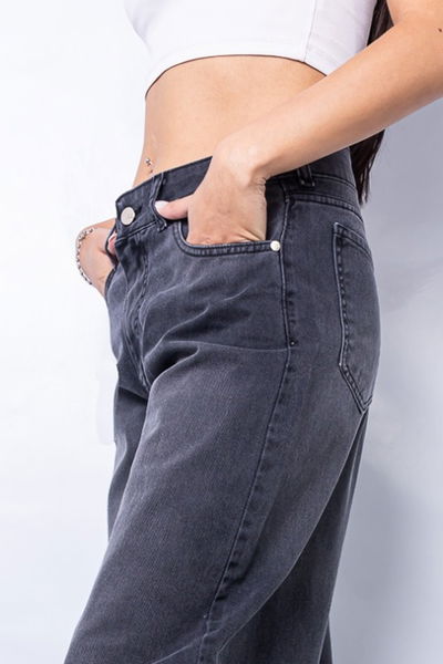 Jean baggy dama