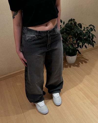 Jean baggy dama