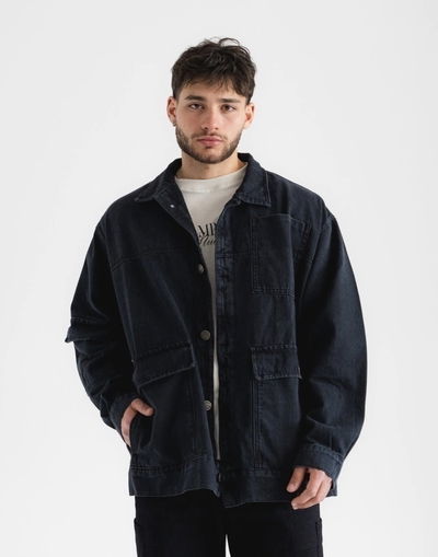Campera de jean boxy