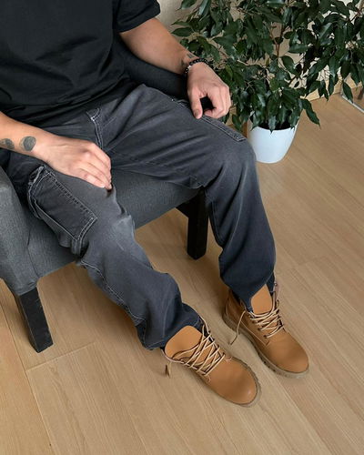 Jean mom cargo