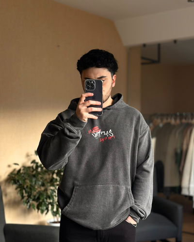 Buzo washed oversize 