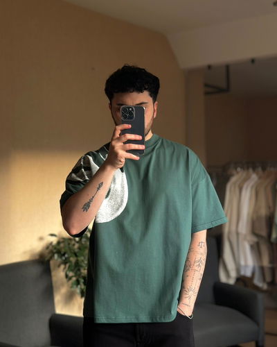 Remera boxy