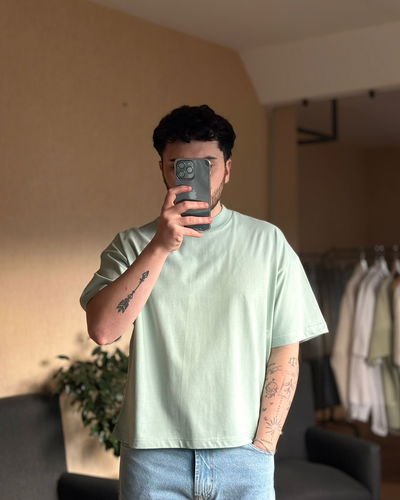 Remera boxy