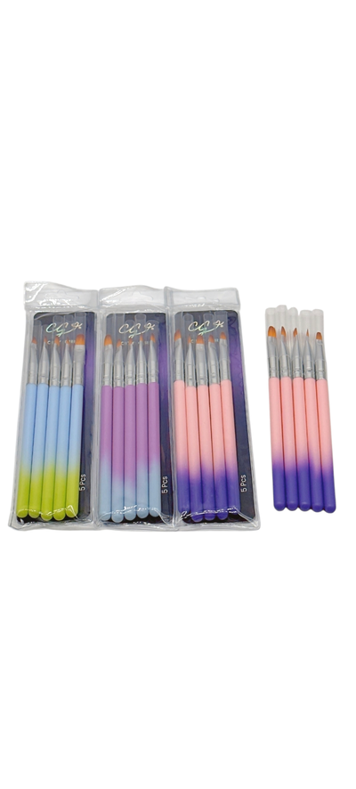 PINCEL X5 LENGUA DE GATO