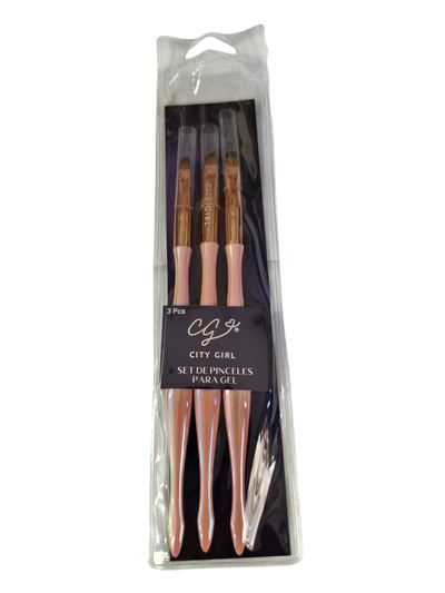 SET DE PINCEL PARA GEL X3