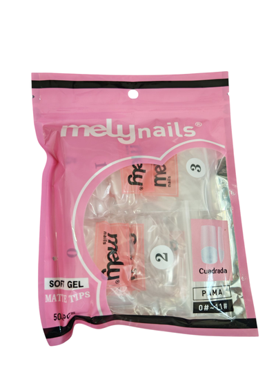 SOFT GEL CUADRADA MELY