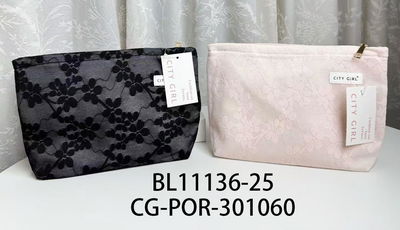 PORTA COSMÉTICOS DE ENCAJÉ