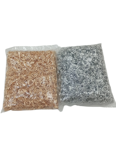 ACCESORIOS PARA PELO ,ARGOLLITAS 2MIL UNIDADES 