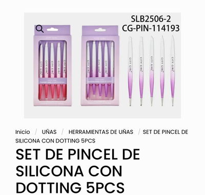 SET PINCEL DOBLE PUNTA