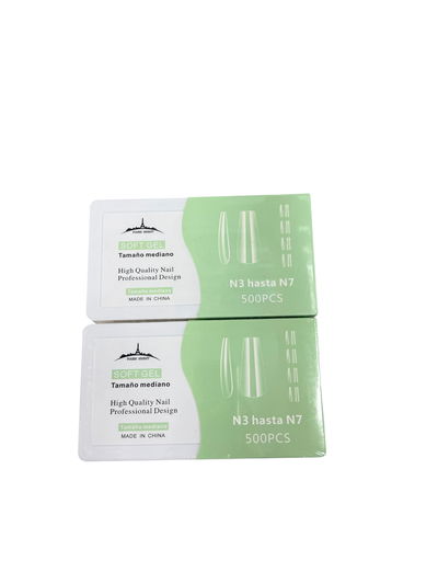 SOFT GEL TIPS PARI coffin