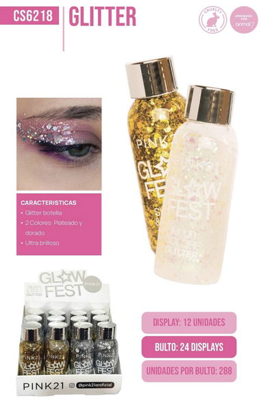 GLITTER GELPINK21