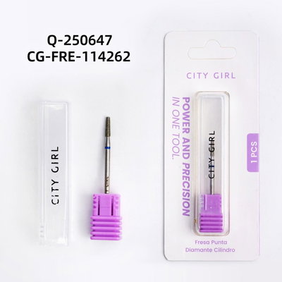 Fresa Punta Diamante Cilindro City Girl