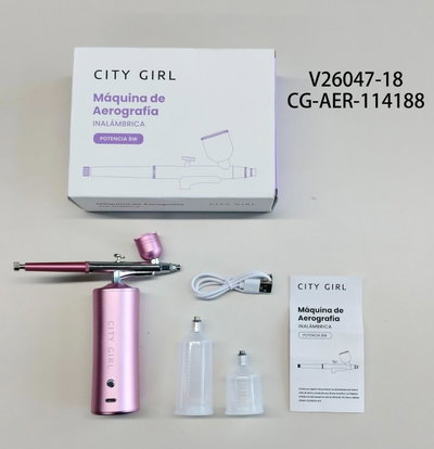 Aerografo de City Girl 