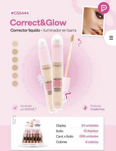 CORRECT Y GLOW