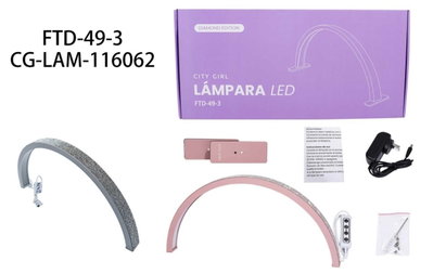 Lampara Led de City Girl