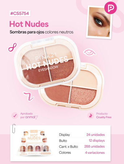 Sombras para ojos de Pink 21 