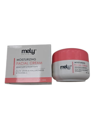 Crema Facial Hidratante y Humectante de Mely