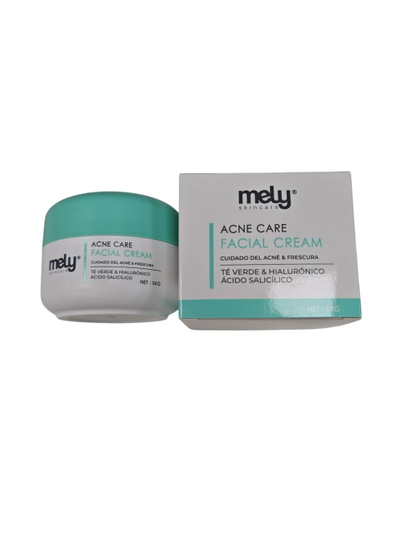 Crema facial para Acne de Mely