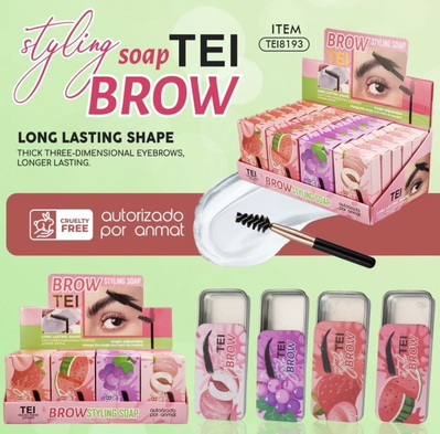 Gel para cejas saborizados de Tei